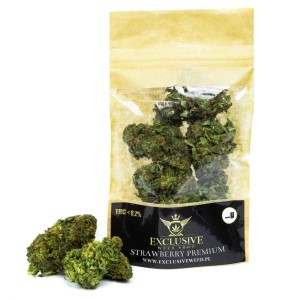 Susz konopny Strawberry Haze 43% CBD 10g PREMIUM